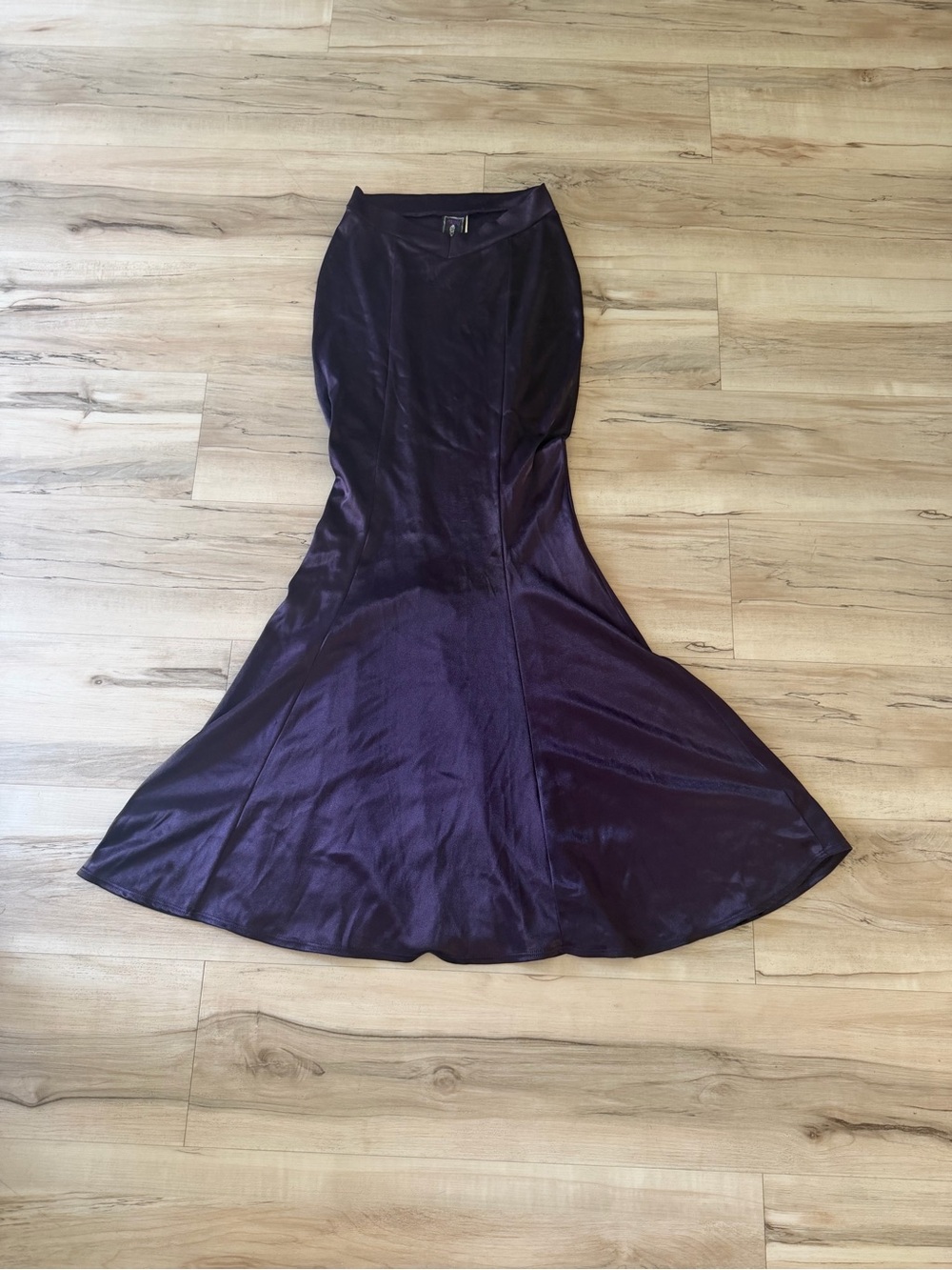 Purple morbid threads mermaid fishtail skirt